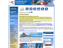 Tablet Screenshot of cubalinda.com